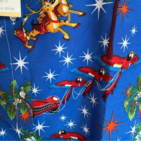 Kids Blue Pajamas with Fun Print - Picture 7 of 8